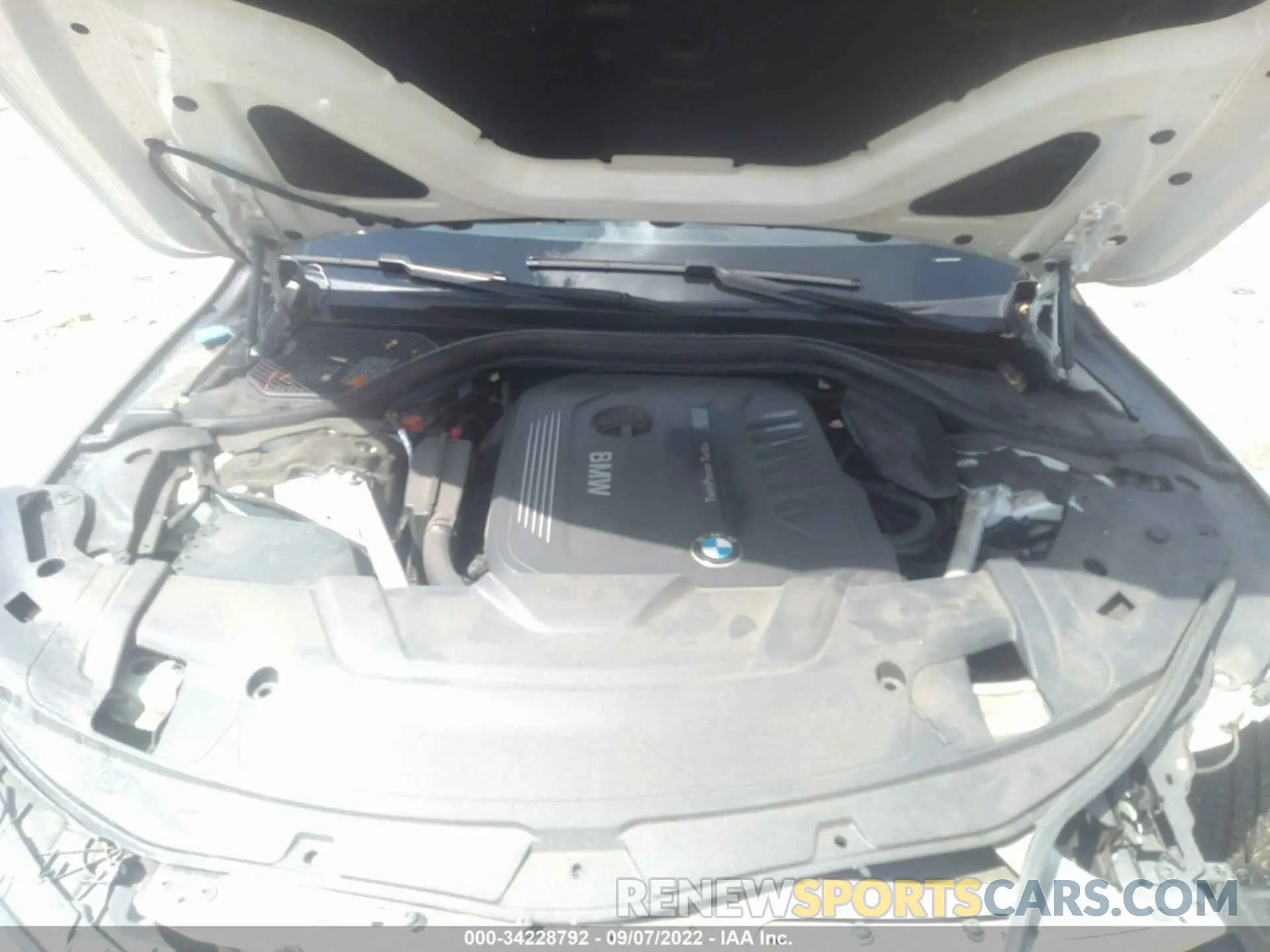 10 fotografías del automóvil dañado WBA7E4C56KGV28499 BMW 7 SERIES 2019