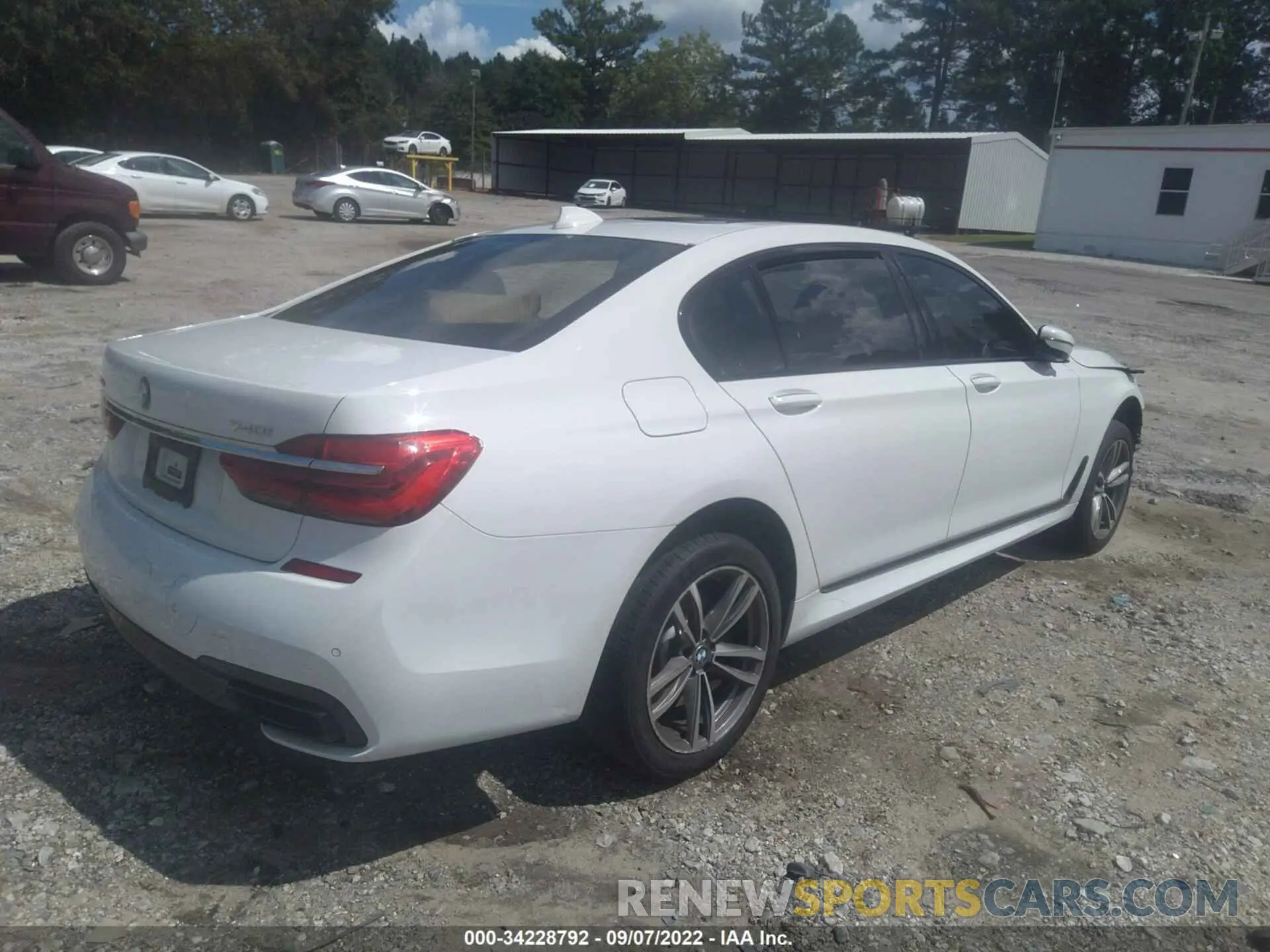 4 fotografías del automóvil dañado WBA7E4C56KGV28499 BMW 7 SERIES 2019