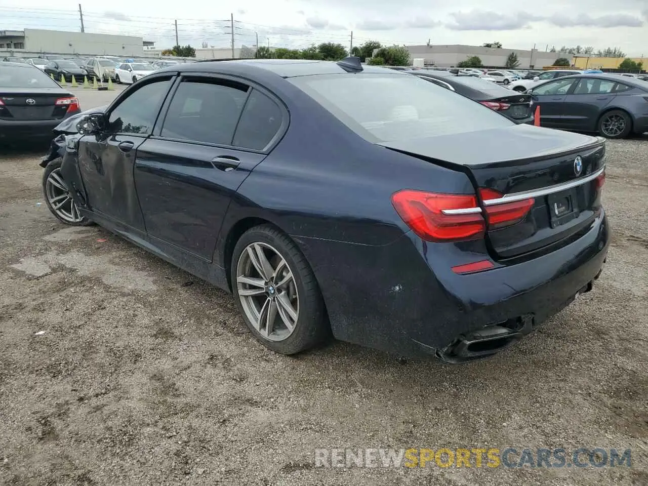 3 fotografías del automóvil dañado WBA7F0C51KGM24671 BMW 7 SERIES 2019
