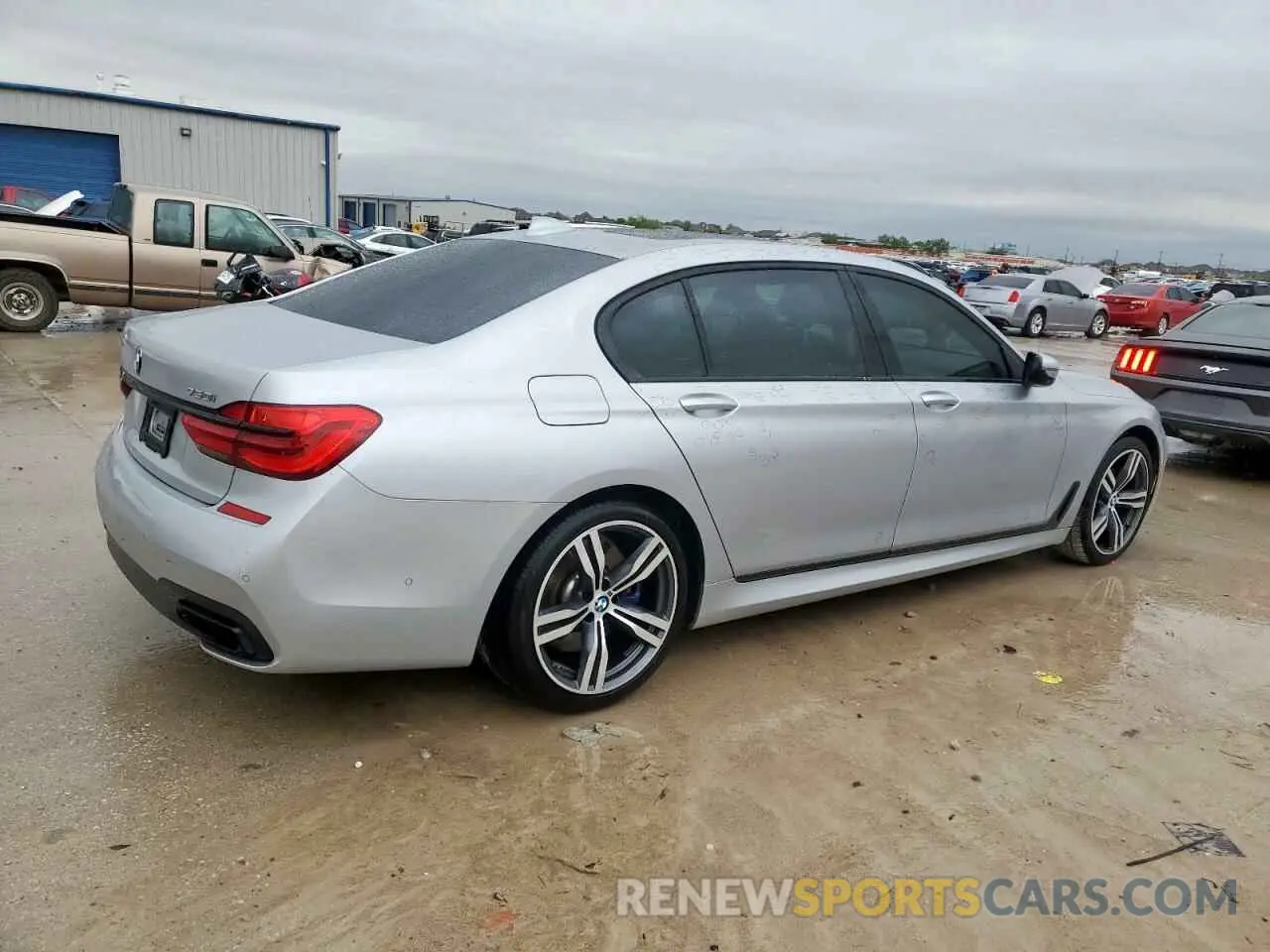 3 fotografías del automóvil dañado WBA7F0C51KGM25321 BMW 7 SERIES 2019
