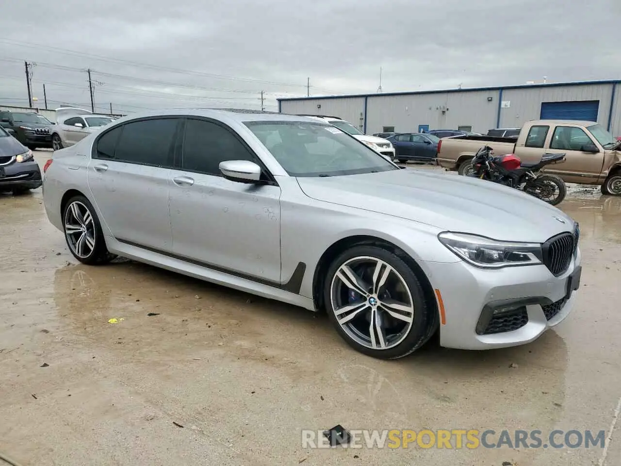 4 fotografías del automóvil dañado WBA7F0C51KGM25321 BMW 7 SERIES 2019