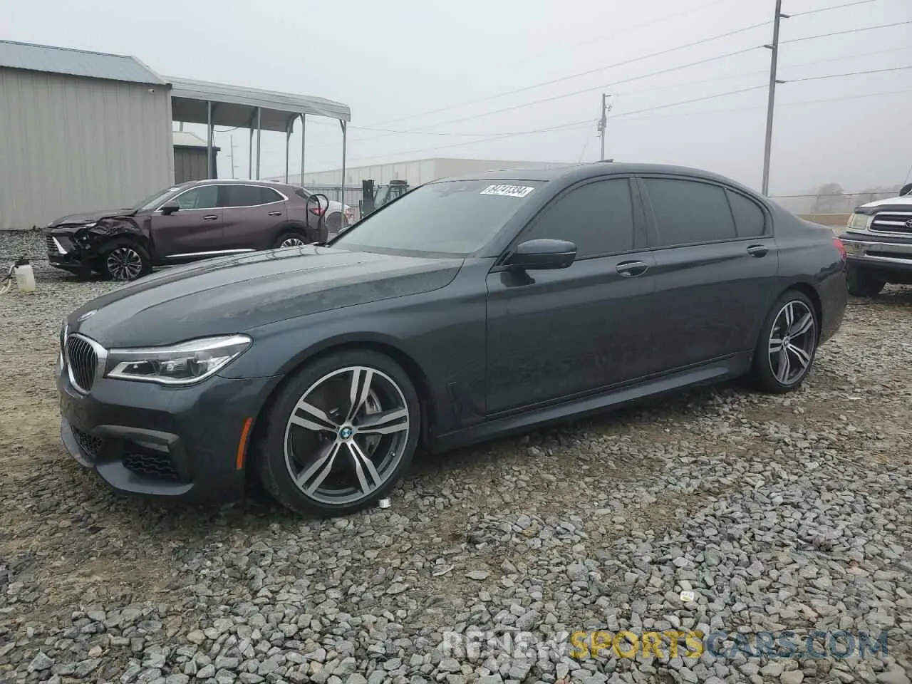 1 fotografías del automóvil dañado WBA7F0C54KGM25281 BMW 7 SERIES 2019