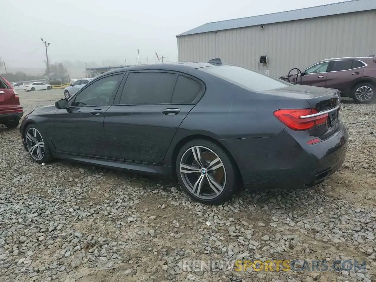 2 fotografías del automóvil dañado WBA7F0C54KGM25281 BMW 7 SERIES 2019