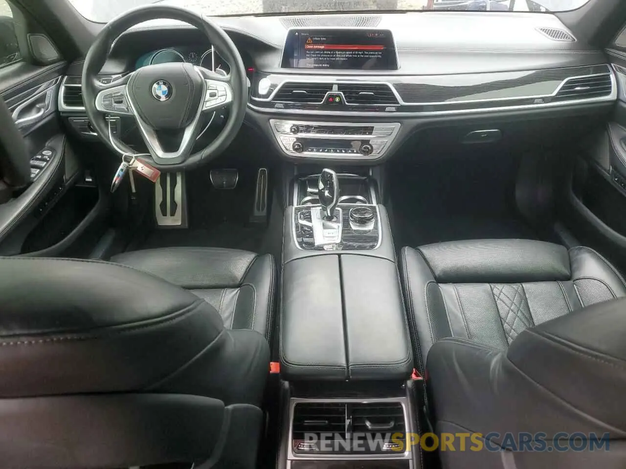 8 fotografías del automóvil dañado WBA7F0C54KGM25281 BMW 7 SERIES 2019
