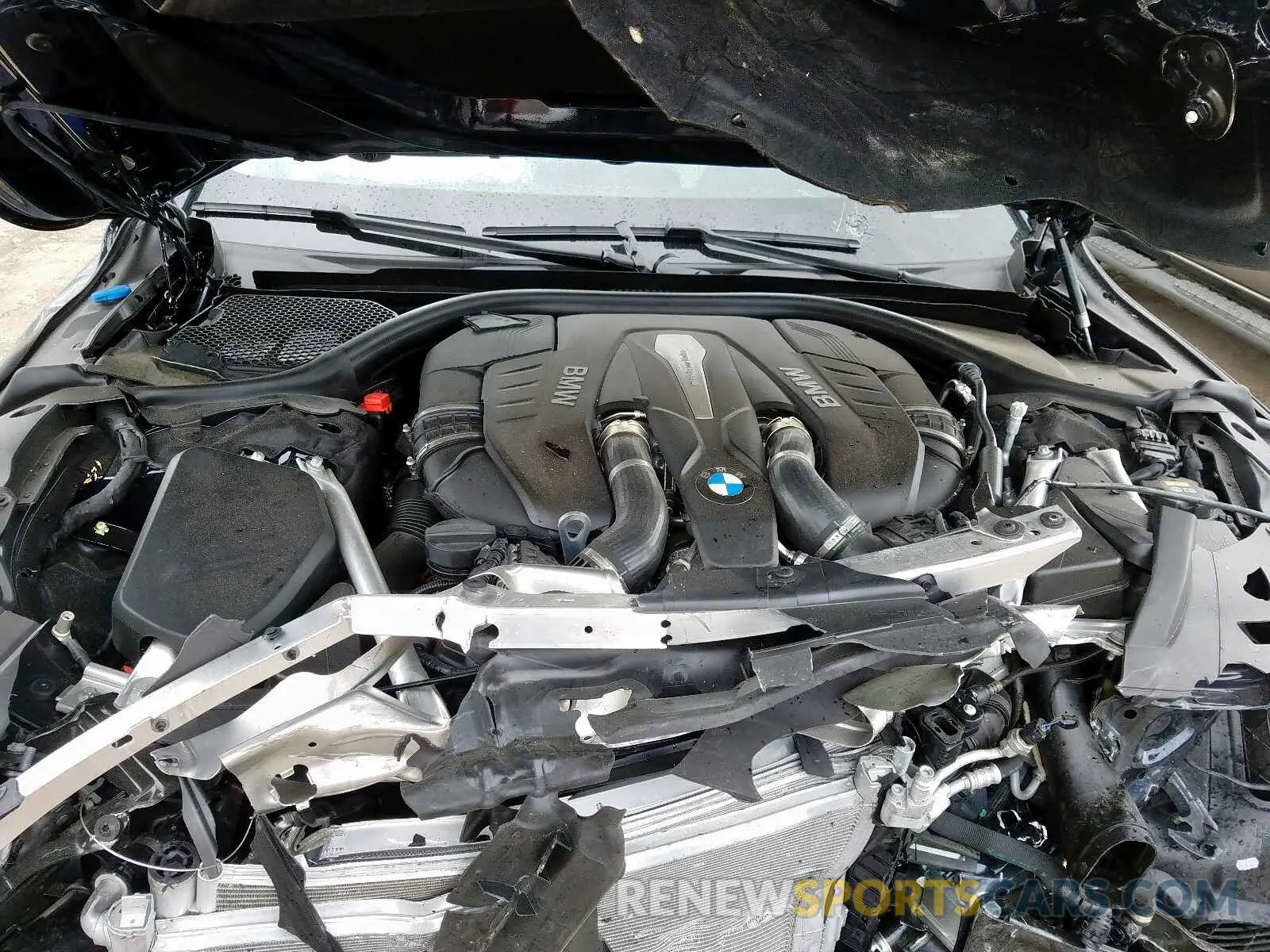 7 fotografías del automóvil dañado WBA7F0C55KGM24690 BMW 7 SERIES 2019