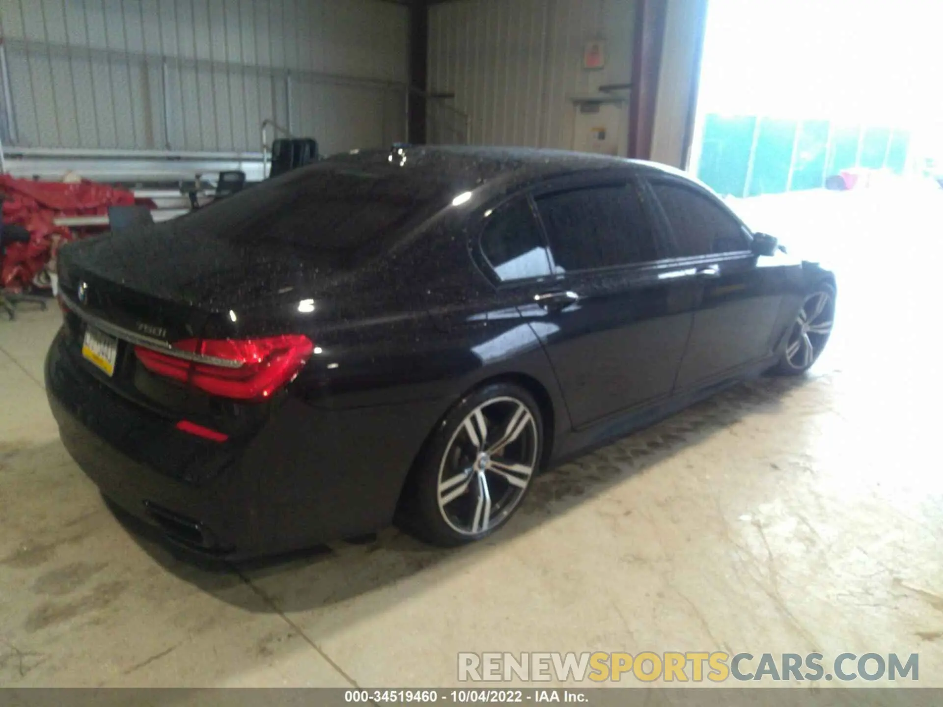 4 fotografías del automóvil dañado WBA7F0C55KGM25225 BMW 7 SERIES 2019