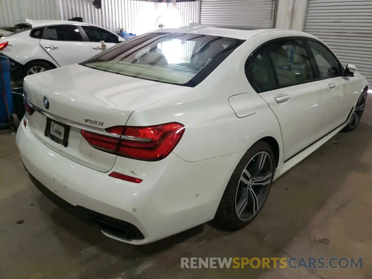 4 fotografías del automóvil dañado WBA7F0C56KGM24701 BMW 7 SERIES 2019