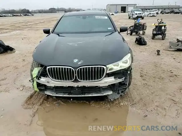 10 fotografías del automóvil dañado WBA7F0C57KGM24867 BMW 7 SERIES 2019