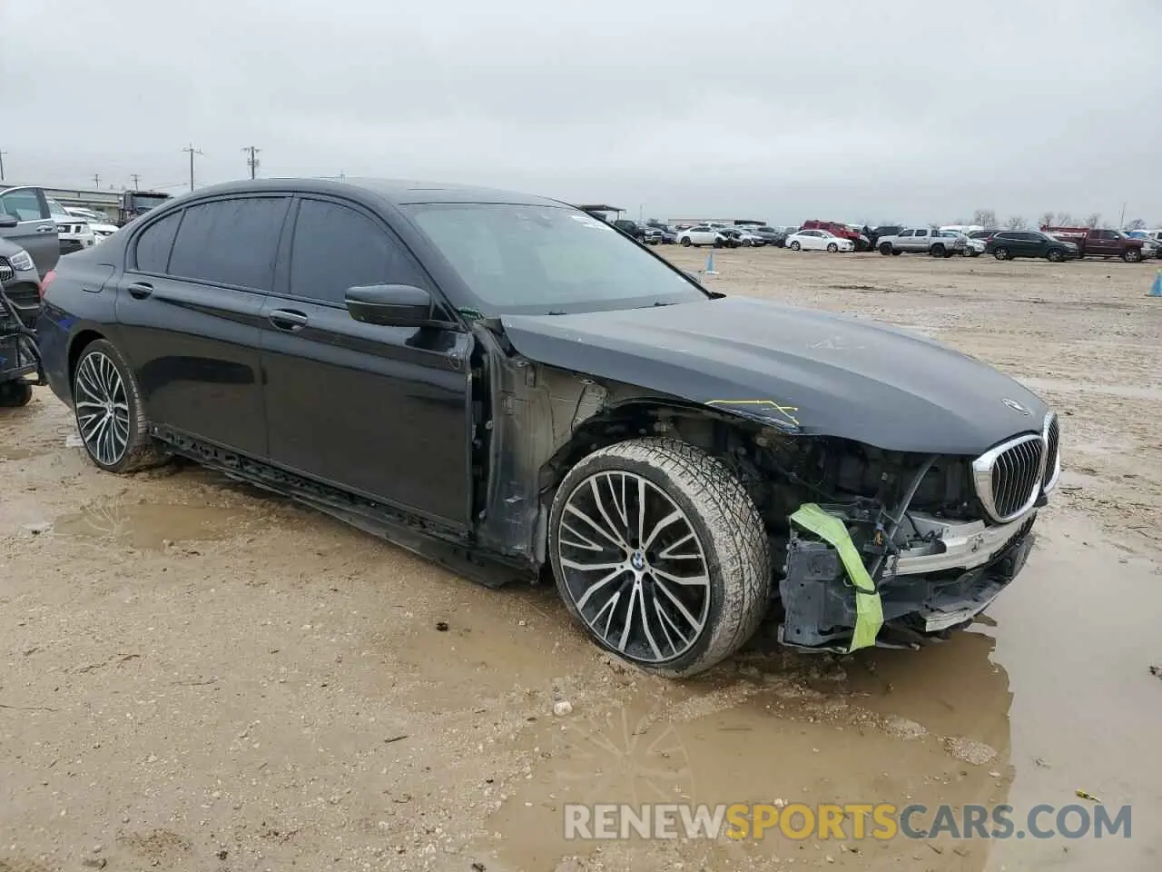 4 fotografías del automóvil dañado WBA7F0C57KGM24867 BMW 7 SERIES 2019