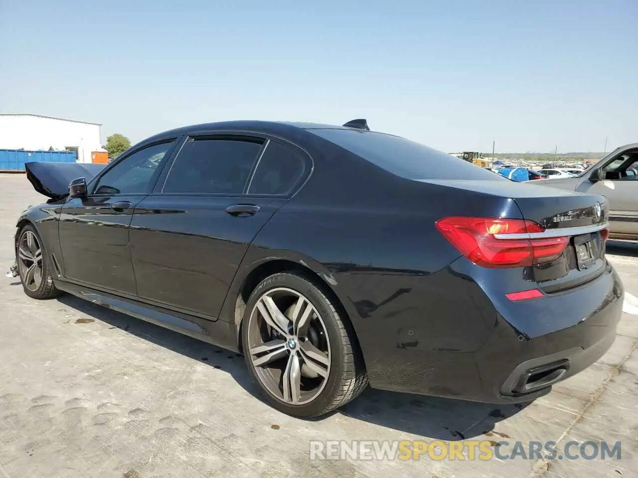 2 fotografías del automóvil dañado WBA7F0C57KGM25548 BMW 7 SERIES 2019