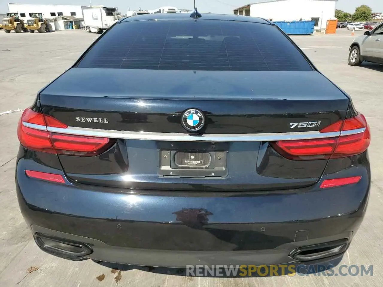 6 fotografías del automóvil dañado WBA7F0C57KGM25548 BMW 7 SERIES 2019