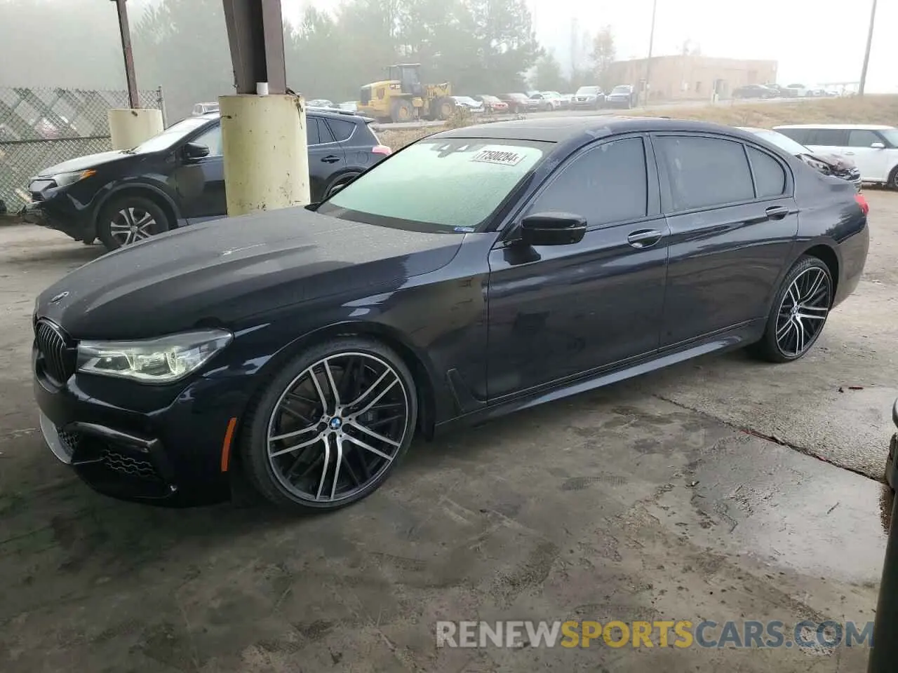 1 fotografías del automóvil dañado WBA7F0C5XKGM25026 BMW 7 SERIES 2019