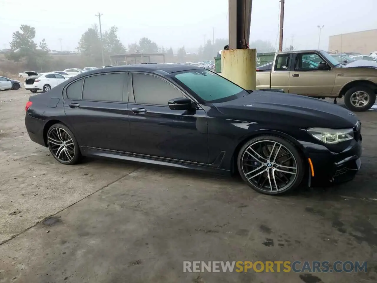4 fotografías del automóvil dañado WBA7F0C5XKGM25026 BMW 7 SERIES 2019