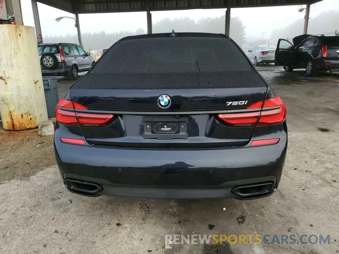 6 fotografías del automóvil dañado WBA7F0C5XKGM25026 BMW 7 SERIES 2019