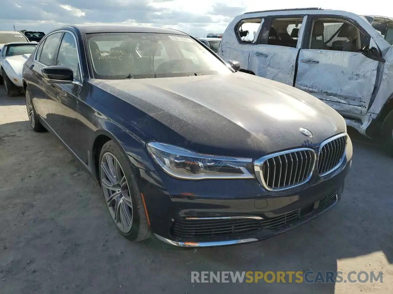 1 fotografías del automóvil dañado WBA7F0C5XKGM25298 BMW 7 SERIES 2019