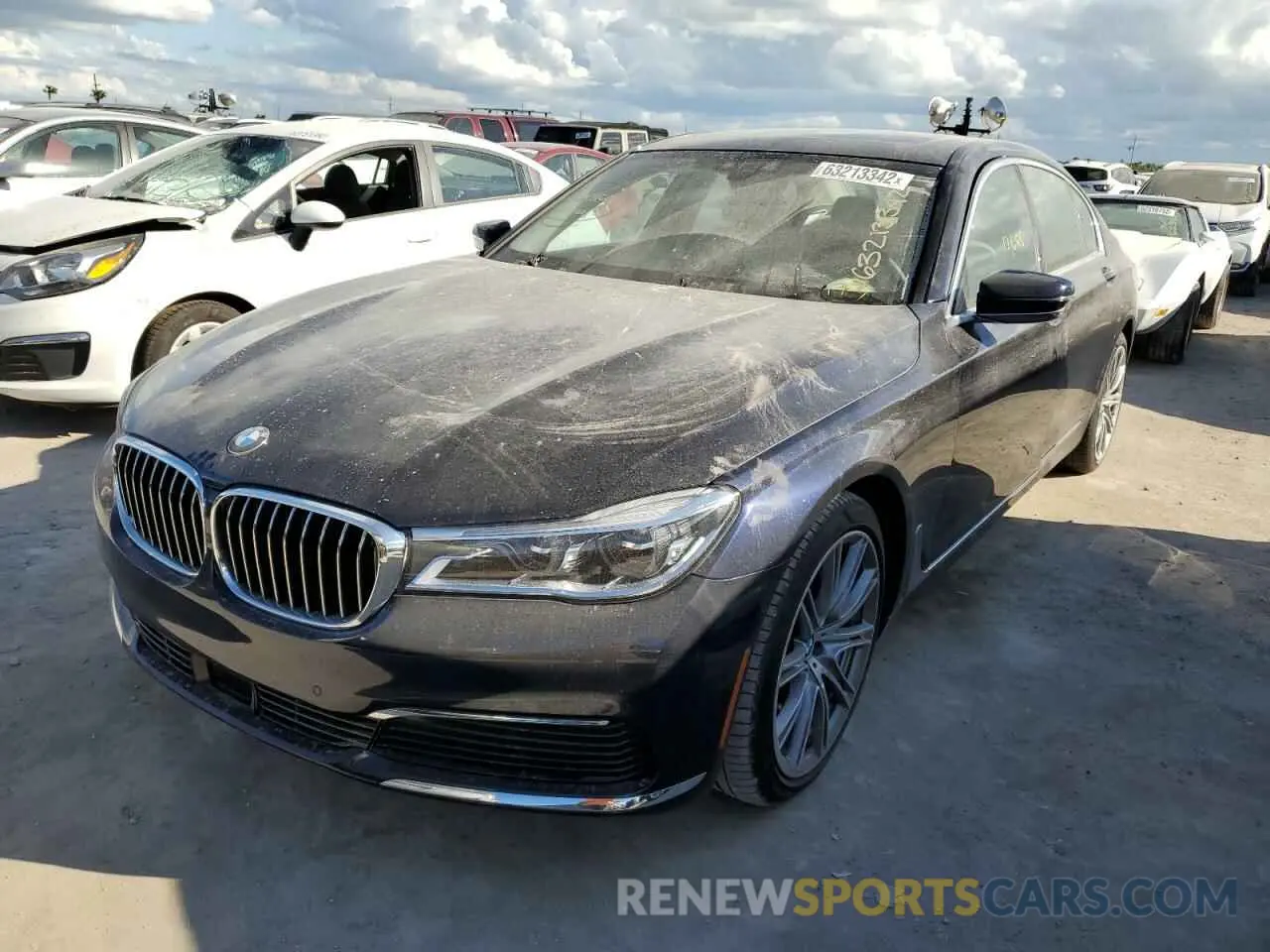 2 fotografías del automóvil dañado WBA7F0C5XKGM25298 BMW 7 SERIES 2019