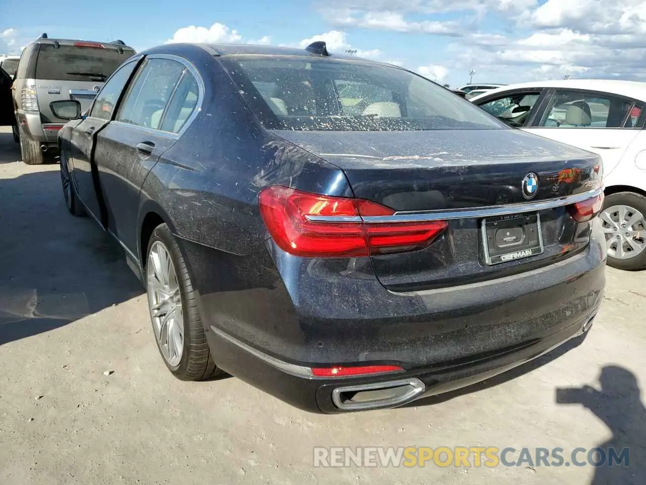 3 fotografías del automóvil dañado WBA7F0C5XKGM25298 BMW 7 SERIES 2019