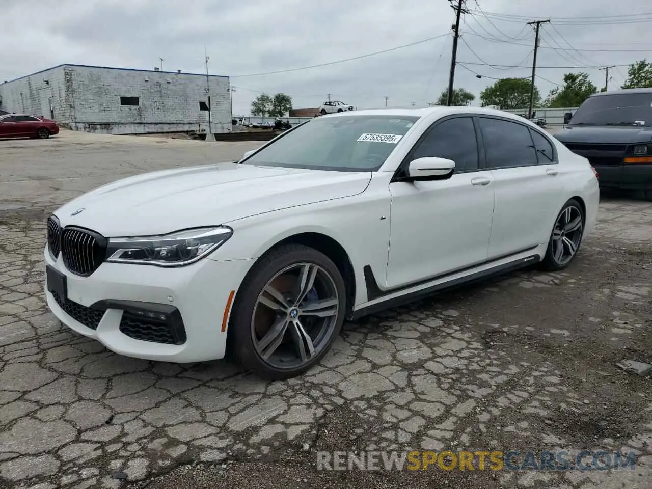 1 fotografías del automóvil dañado WBA7F2C50KB240685 BMW 7 SERIES 2019
