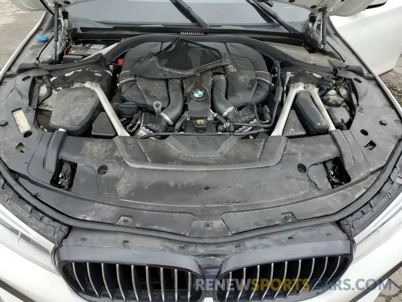 11 fotografías del automóvil dañado WBA7F2C50KB240685 BMW 7 SERIES 2019
