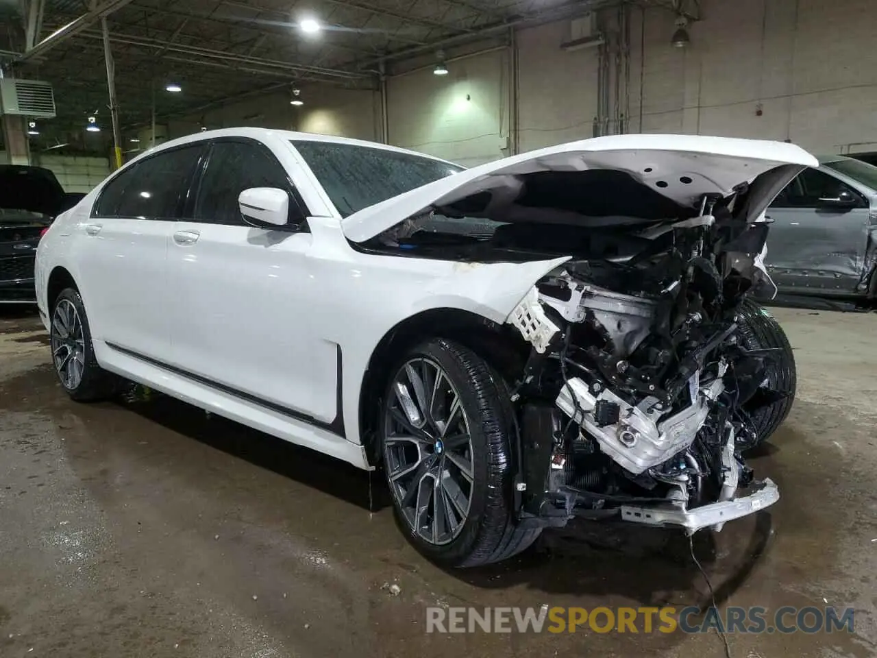 4 fotografías del automóvil dañado WBA7T2C00LCD61647 BMW 7 SERIES 2020