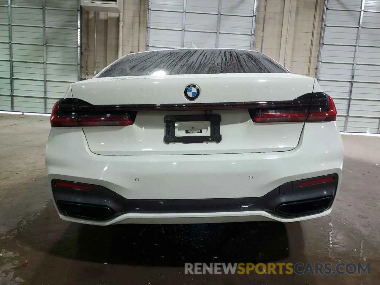 6 fotografías del automóvil dañado WBA7T2C00LCD61647 BMW 7 SERIES 2020