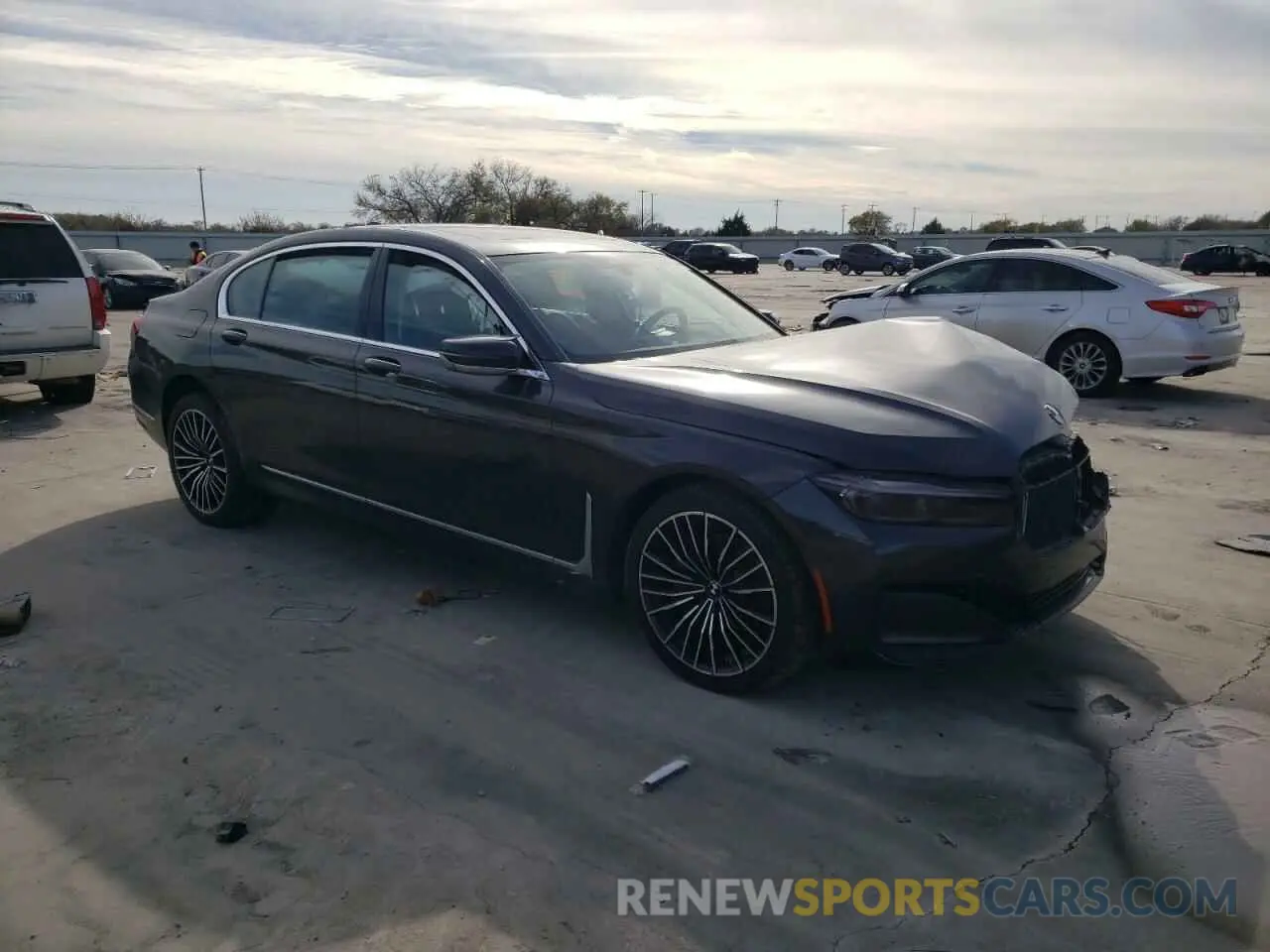 4 fotografías del automóvil dañado WBA7T2C02LGL17591 BMW 7 SERIES 2020