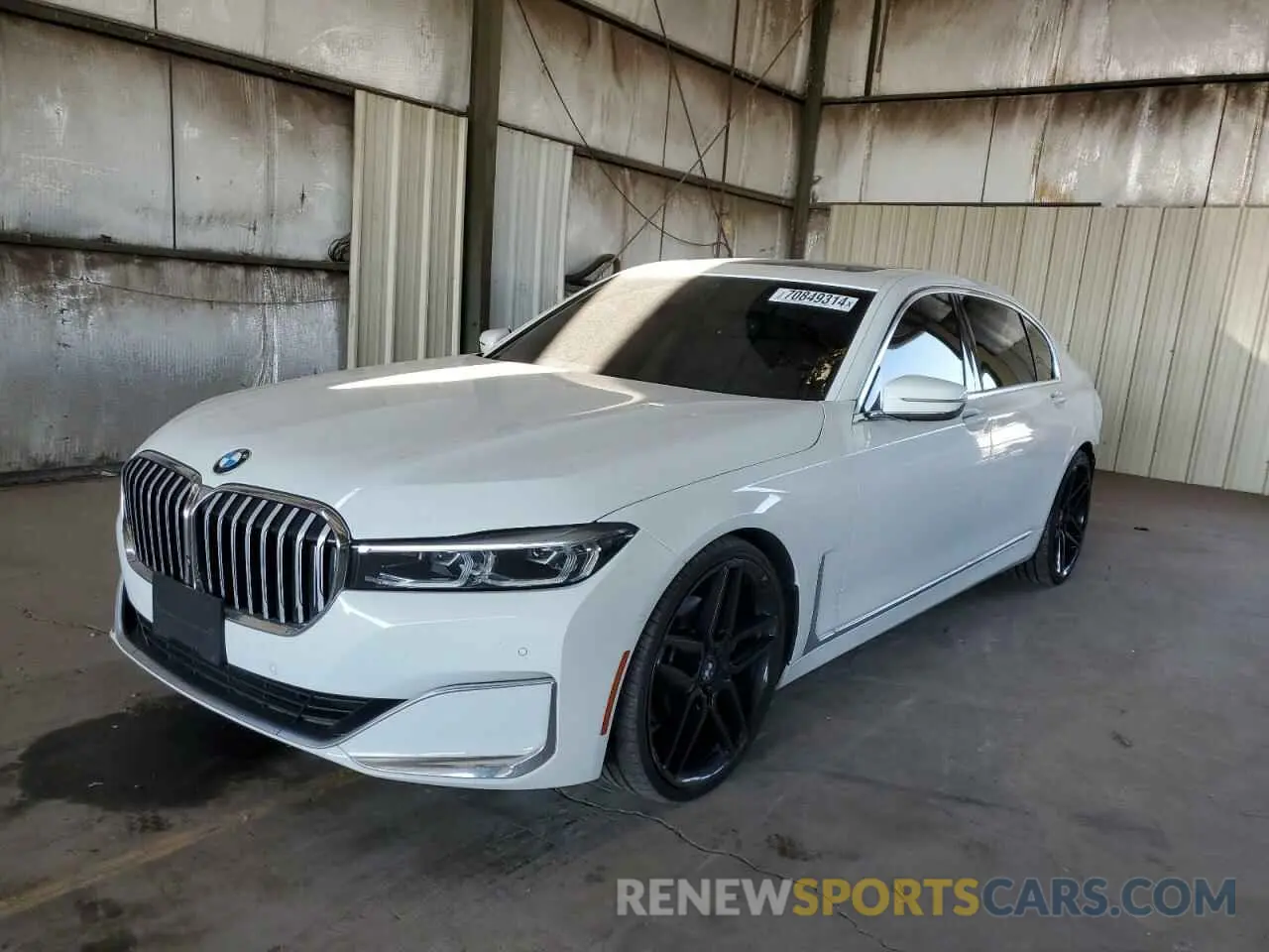 1 fotografías del automóvil dañado WBA7T2C03LCD53266 BMW 7 SERIES 2020