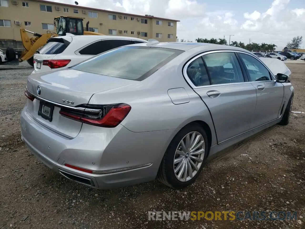 4 fotografías del automóvil dañado WBA7T2C04LCD57908 BMW 7 SERIES 2020