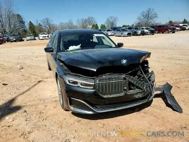 10 fotografías del automóvil dañado WBA7T2C07LCD79725 BMW 7 SERIES 2020