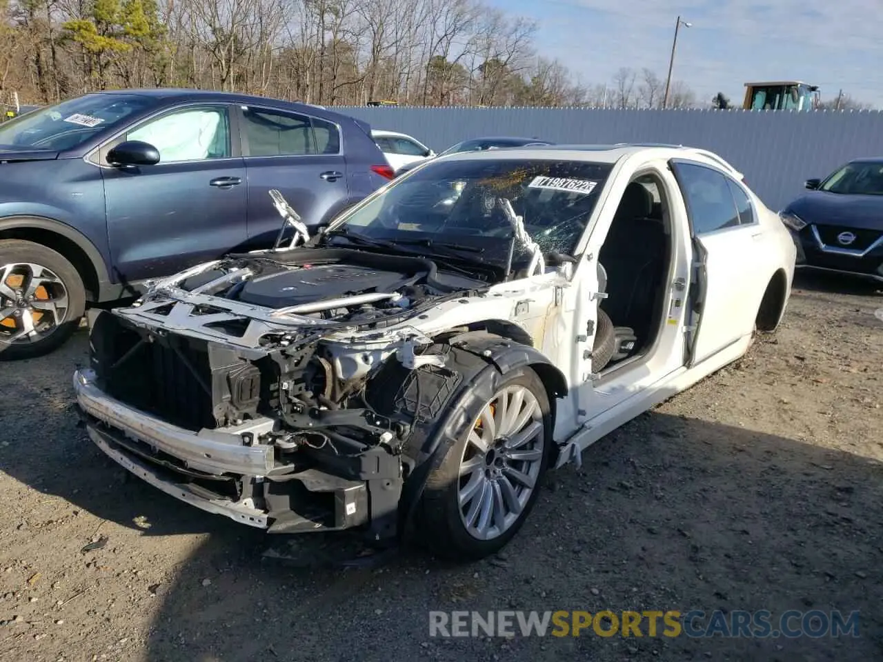 1 fotografías del automóvil dañado WBA7T2C08LCE04888 BMW 7 SERIES 2020