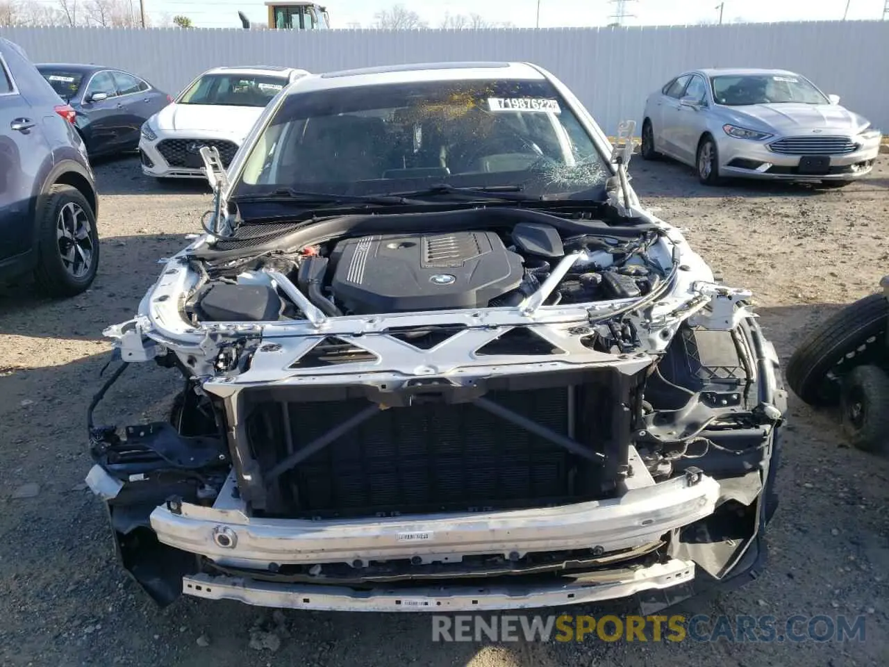 5 fotografías del automóvil dañado WBA7T2C08LCE04888 BMW 7 SERIES 2020