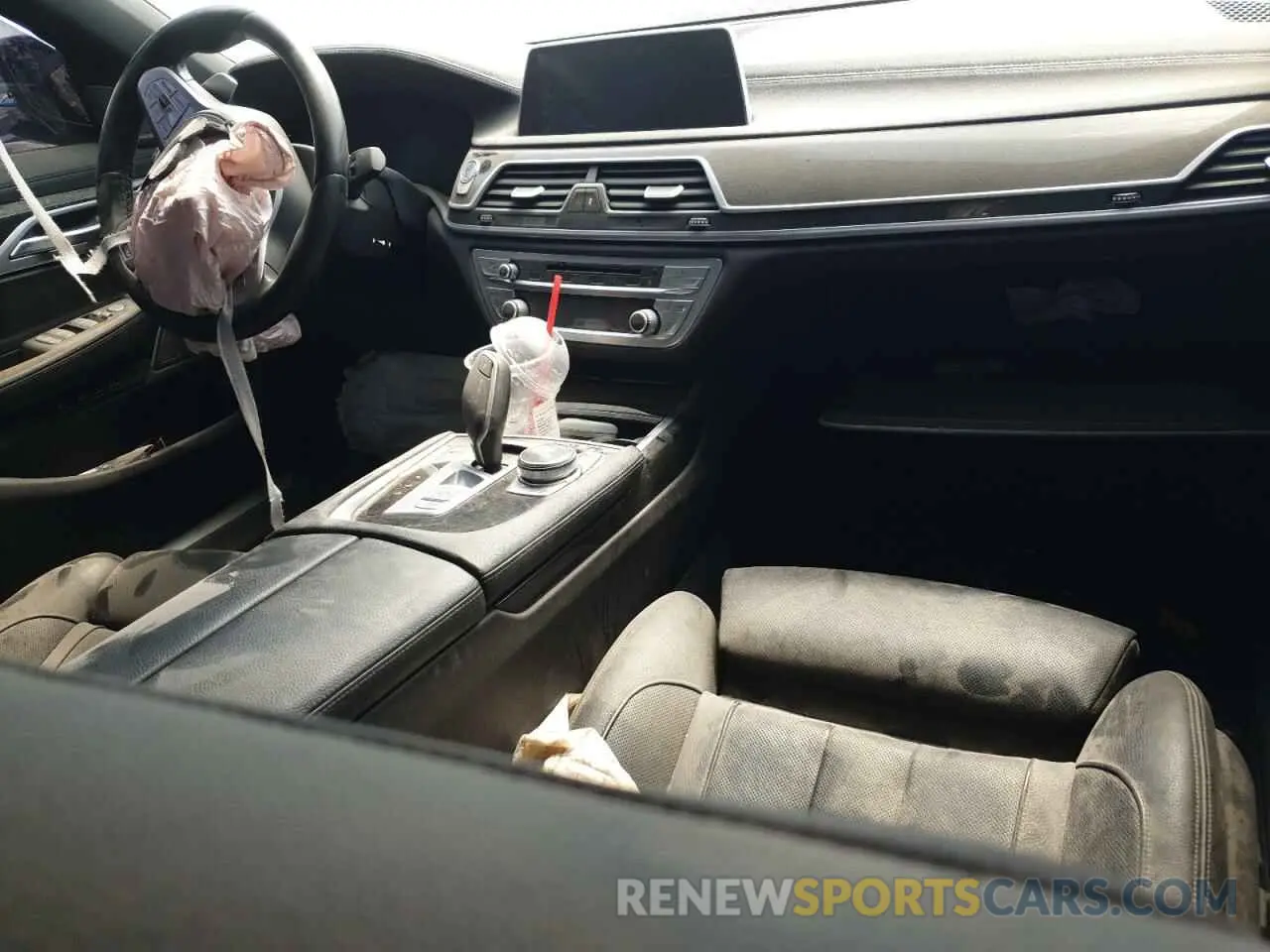 8 fotografías del automóvil dañado WBA7T2C09LCD15735 BMW 7 SERIES 2020