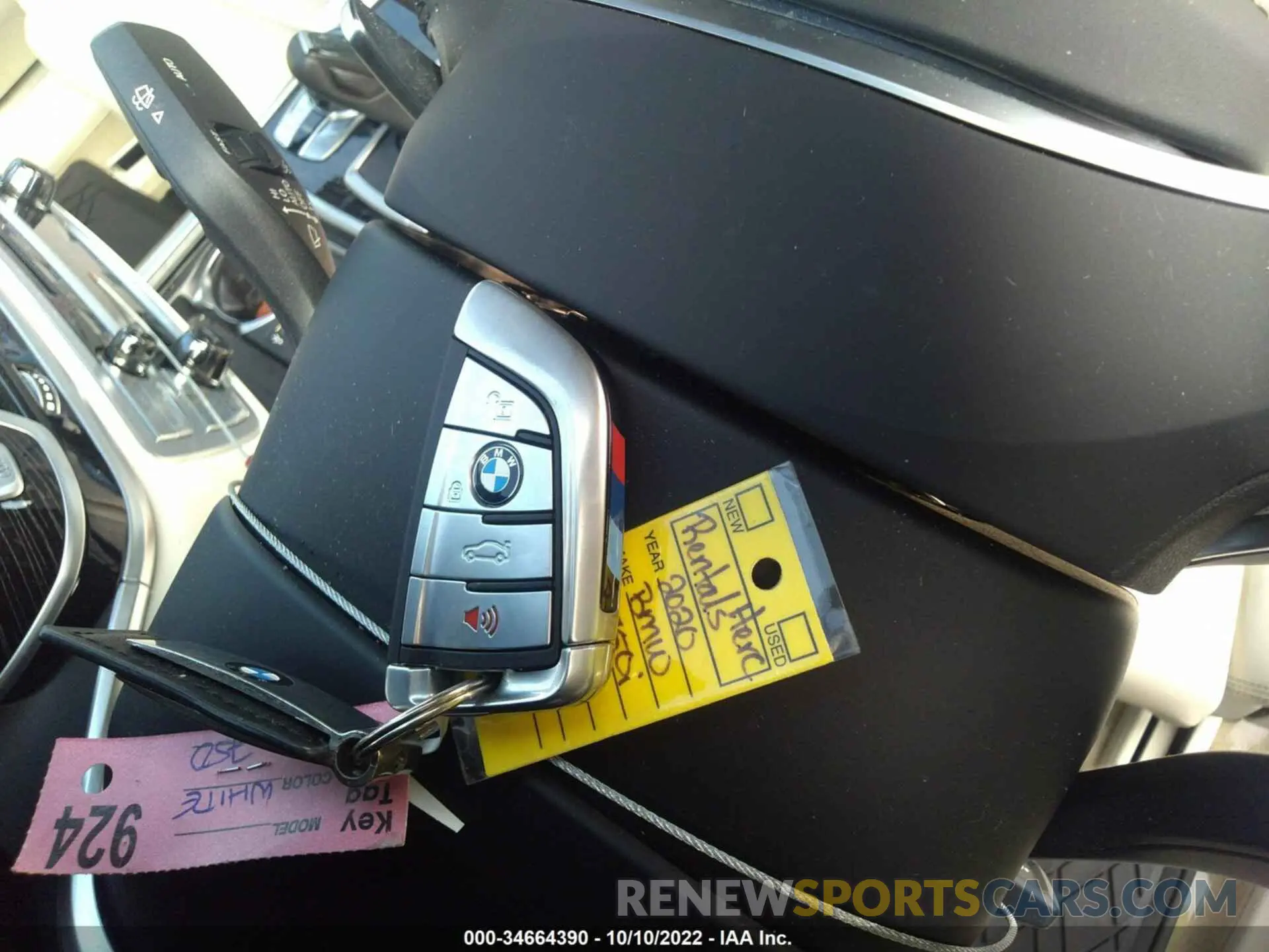 11 fotografías del automóvil dañado WBA7U2C00LCD73617 BMW 7 SERIES 2020