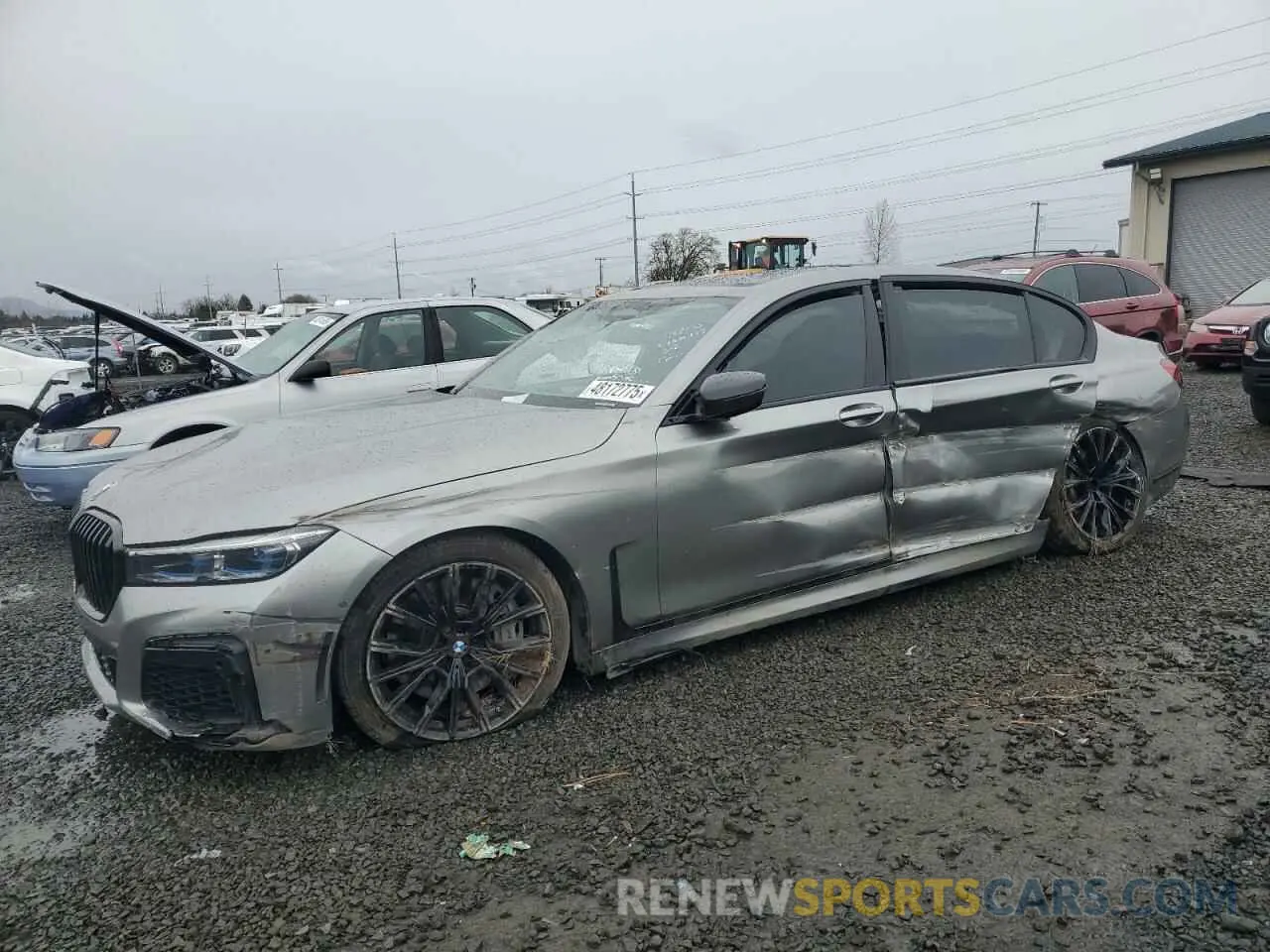 1 fotografías del automóvil dañado WBA7U2C00LGJ59975 BMW 7 SERIES 2020
