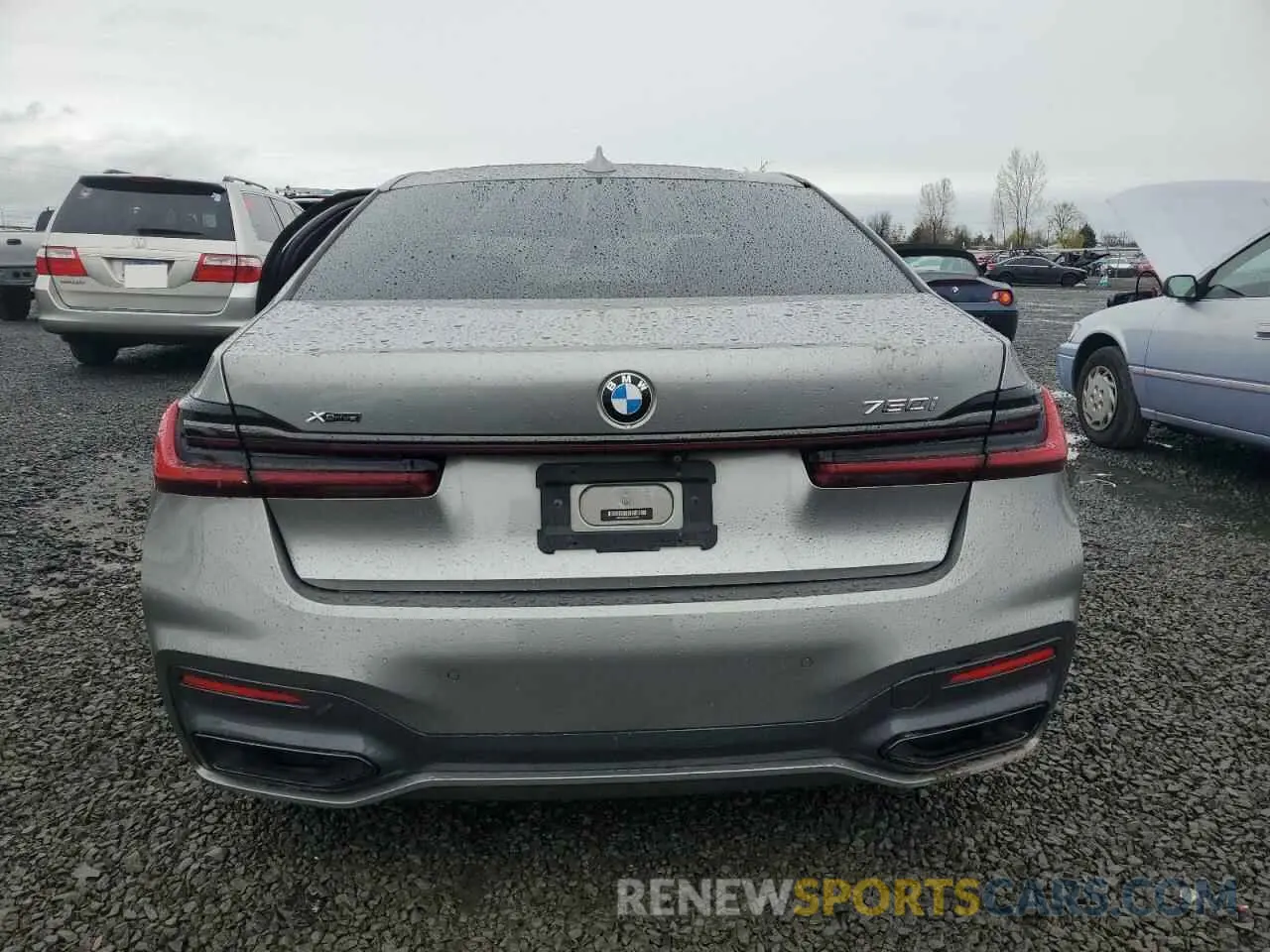 6 fotografías del automóvil dañado WBA7U2C00LGJ59975 BMW 7 SERIES 2020