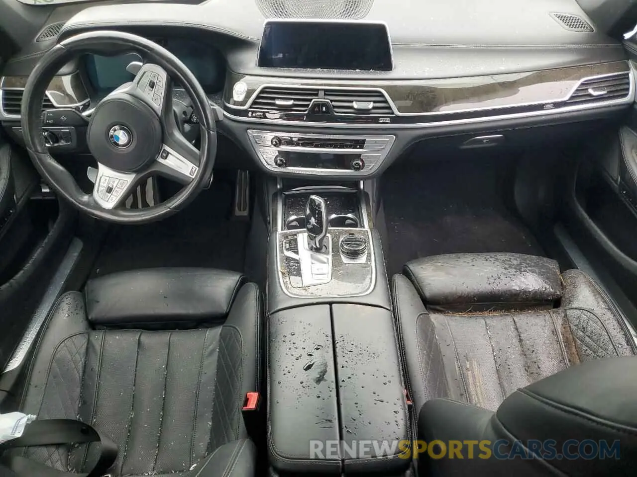 8 fotografías del automóvil dañado WBA7U2C00LGJ59975 BMW 7 SERIES 2020