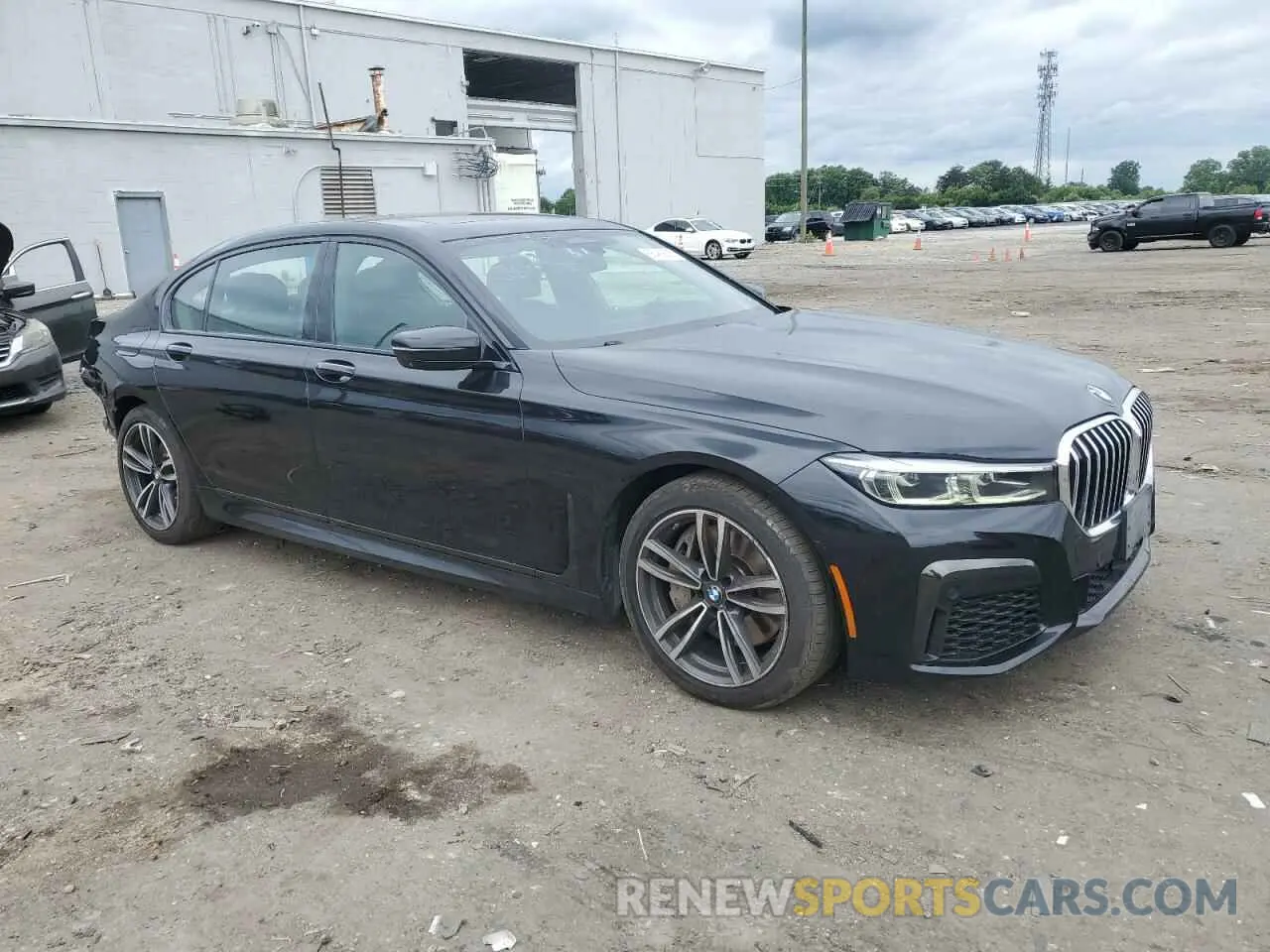 4 fotografías del automóvil dañado WBA7U2C01LGJ59158 BMW 7 SERIES 2020