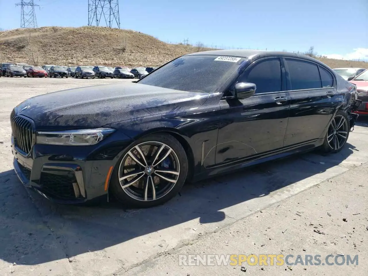 1 fotografías del automóvil dañado WBA7U2C01LGM26654 BMW 7 SERIES 2020