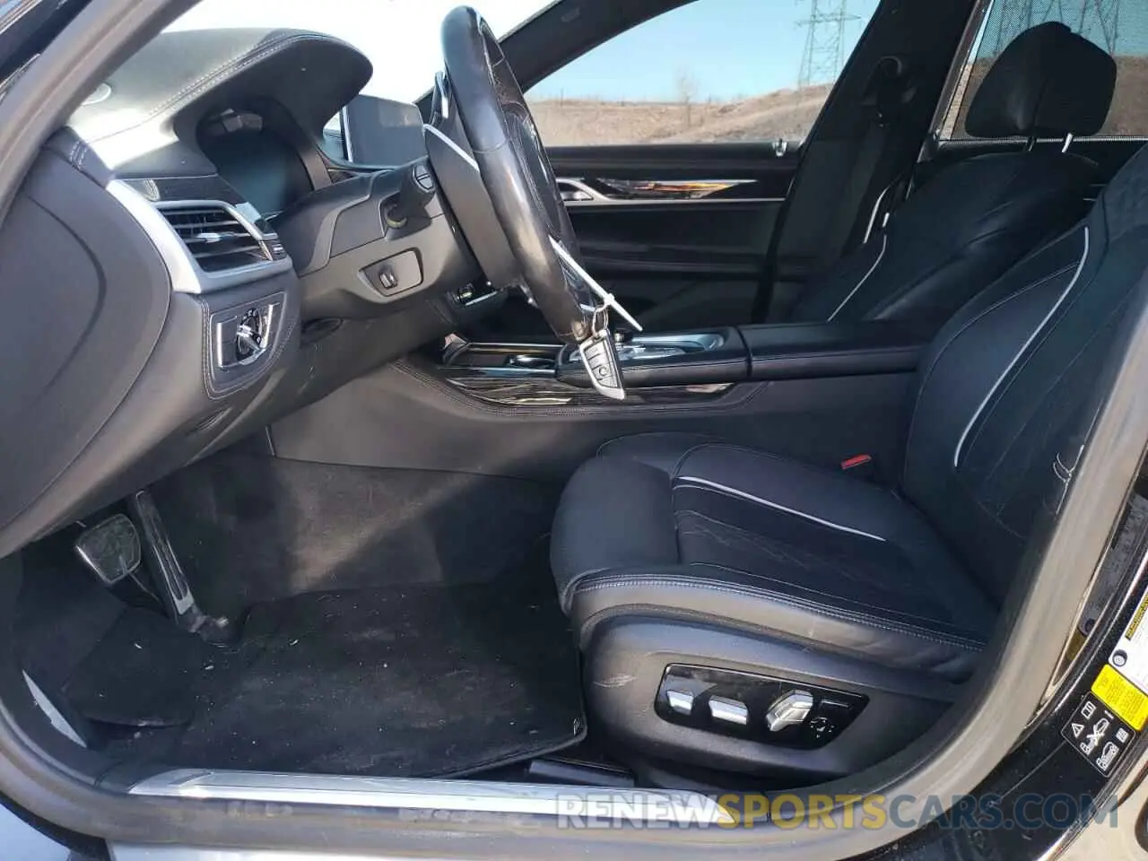 7 fotografías del automóvil dañado WBA7U2C01LGM26654 BMW 7 SERIES 2020