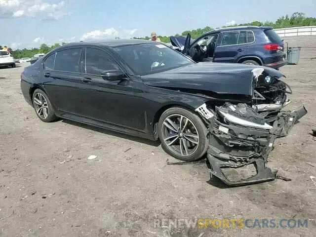13 fotografías del automóvil dañado WBA7U2C01LGM27755 BMW 7 SERIES 2020