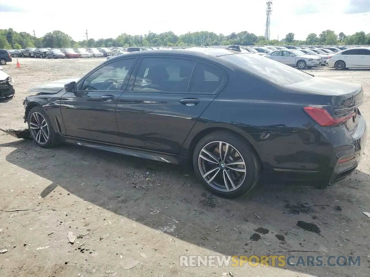 2 fotografías del automóvil dañado WBA7U2C01LGM27755 BMW 7 SERIES 2020