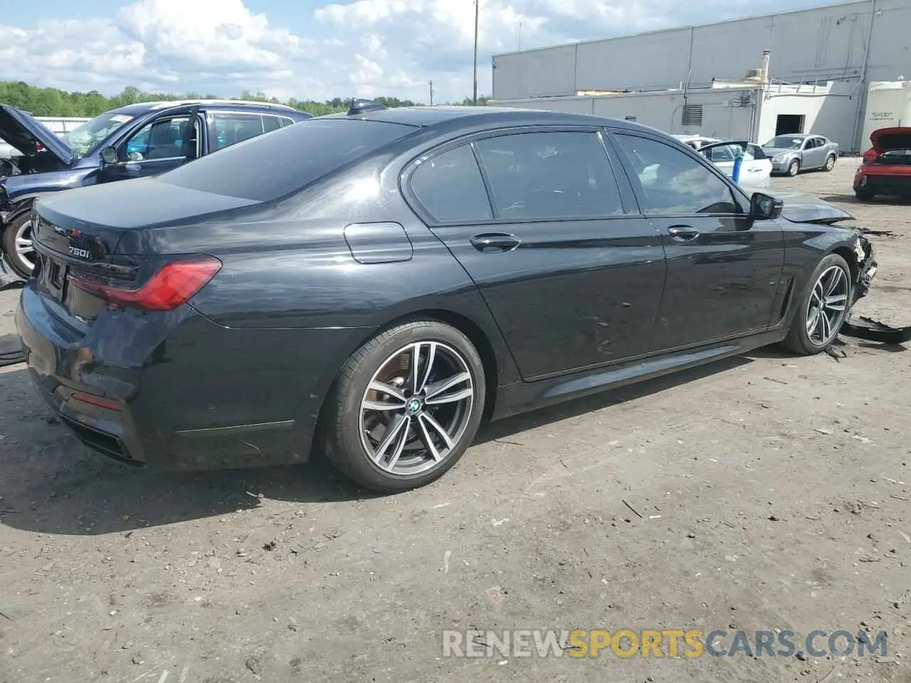 3 fotografías del automóvil dañado WBA7U2C01LGM27755 BMW 7 SERIES 2020