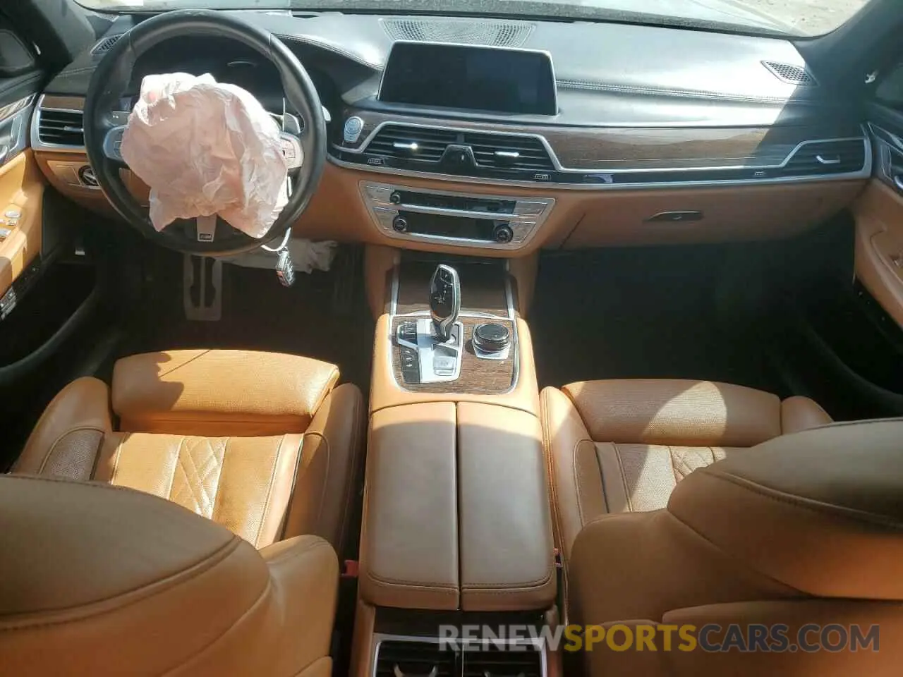 8 fotografías del automóvil dañado WBA7U2C01LGM27755 BMW 7 SERIES 2020