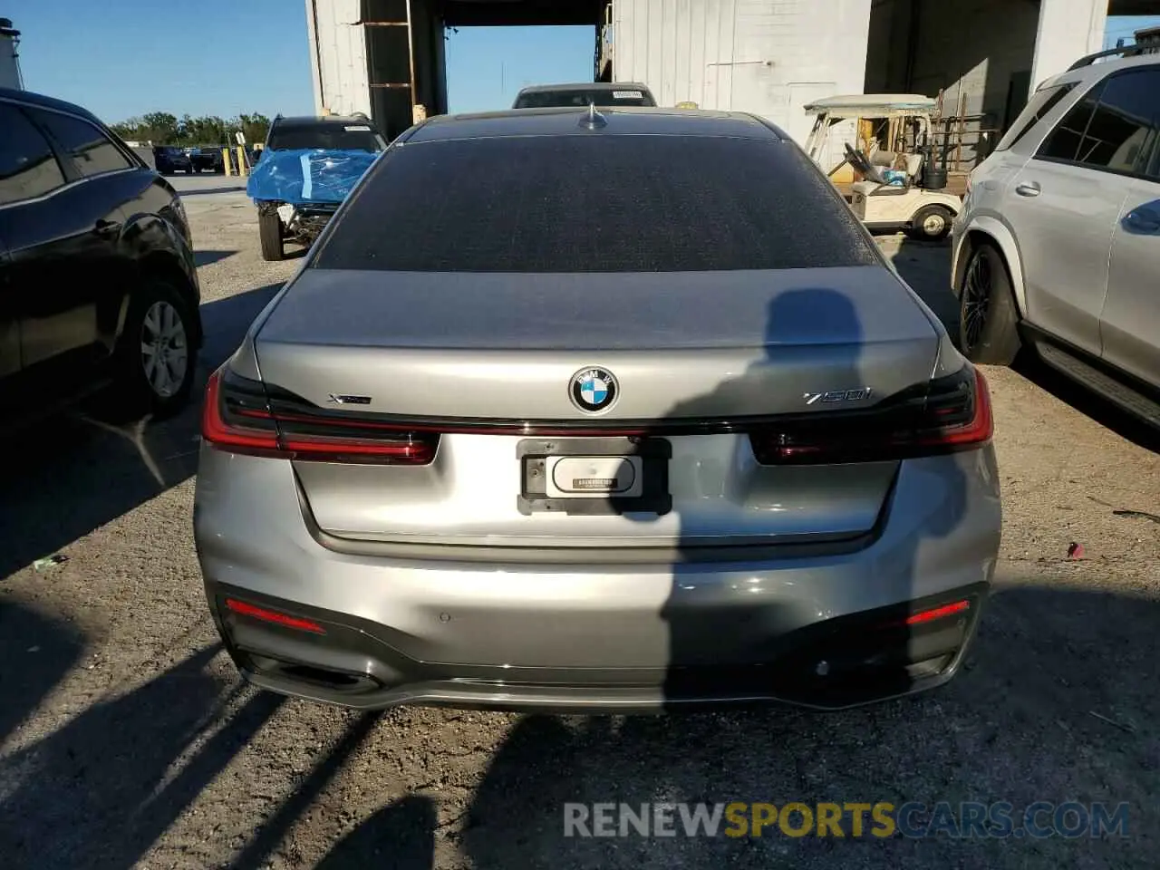 6 fotografías del automóvil dañado WBA7U2C03LGJ59954 BMW 7 SERIES 2020