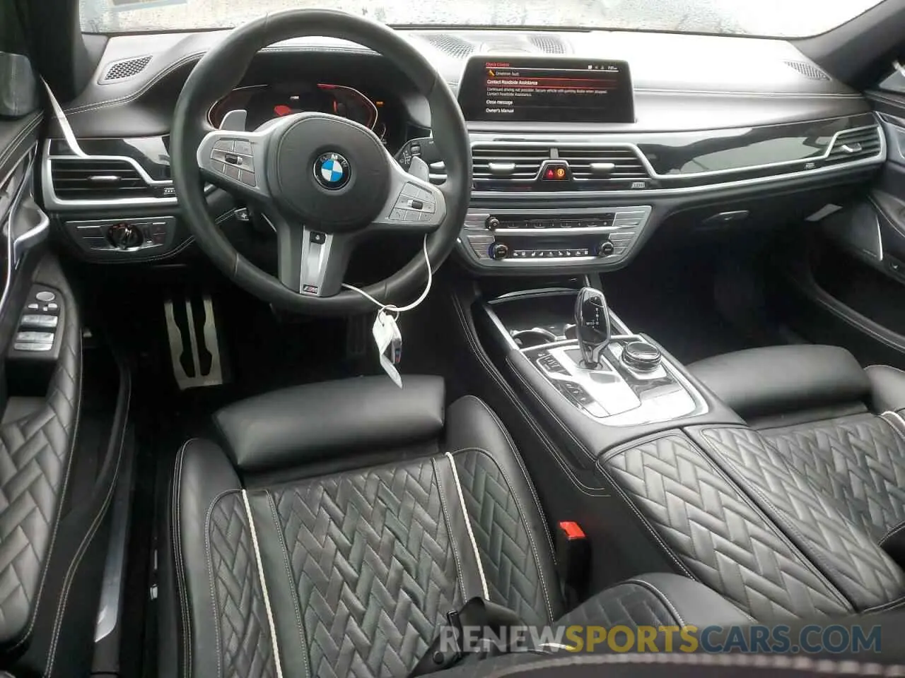 8 fotografías del automóvil dañado WBA7U2C08LCD52255 BMW 7 SERIES 2020