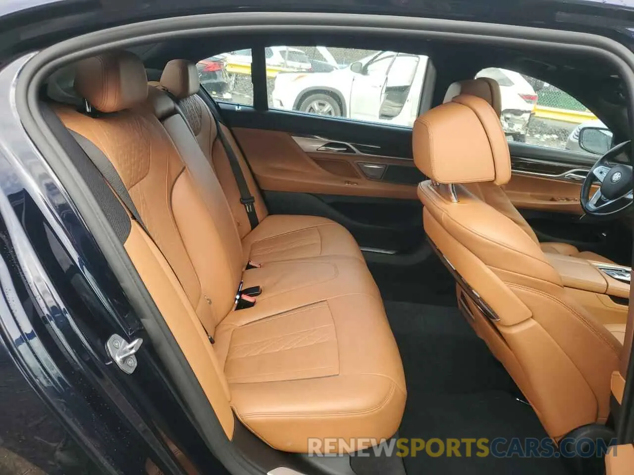 10 fotografías del automóvil dañado WBA7U2C08LGJ59707 BMW 7 SERIES 2020