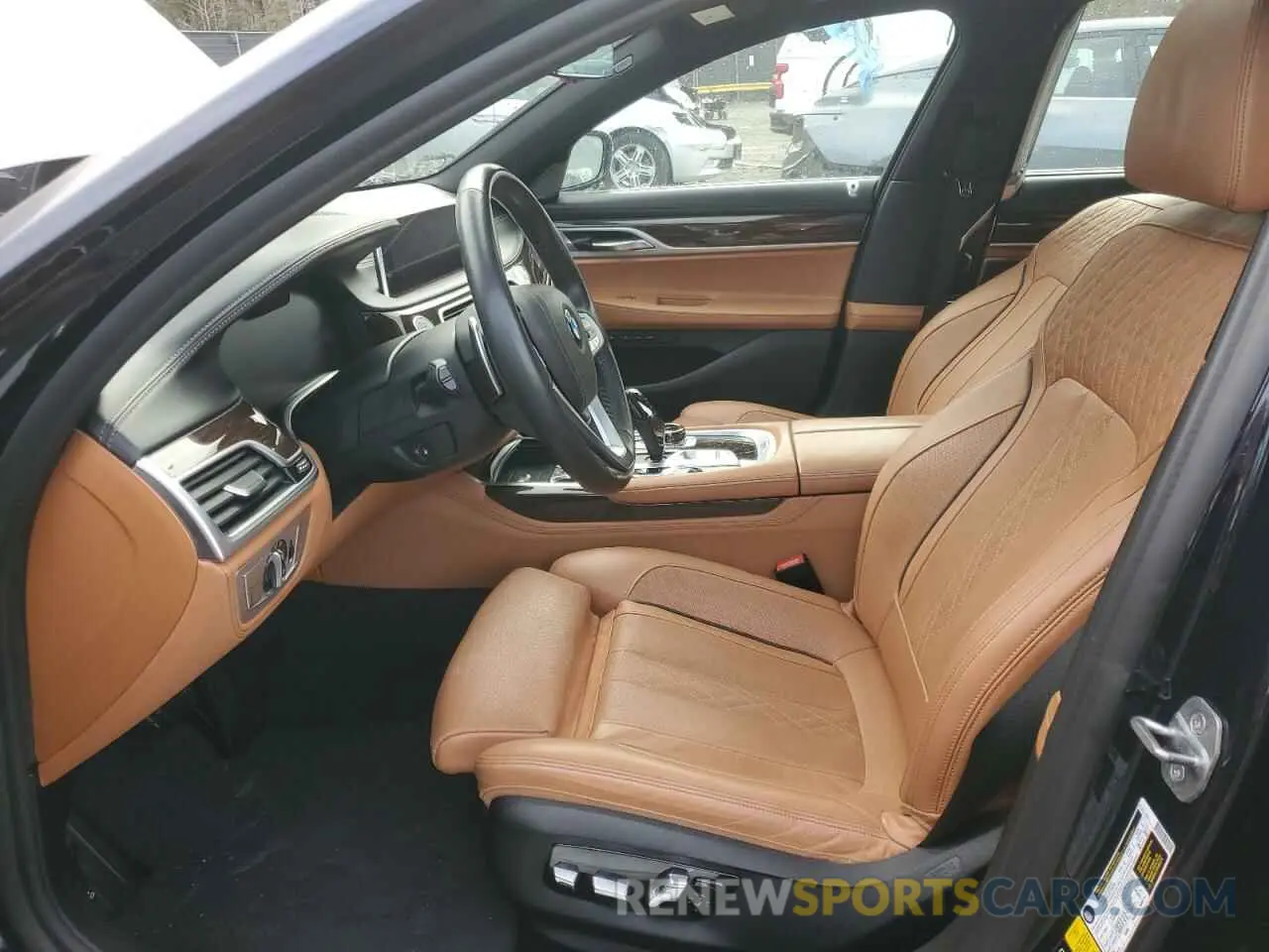 7 fotografías del automóvil dañado WBA7U2C08LGJ59707 BMW 7 SERIES 2020