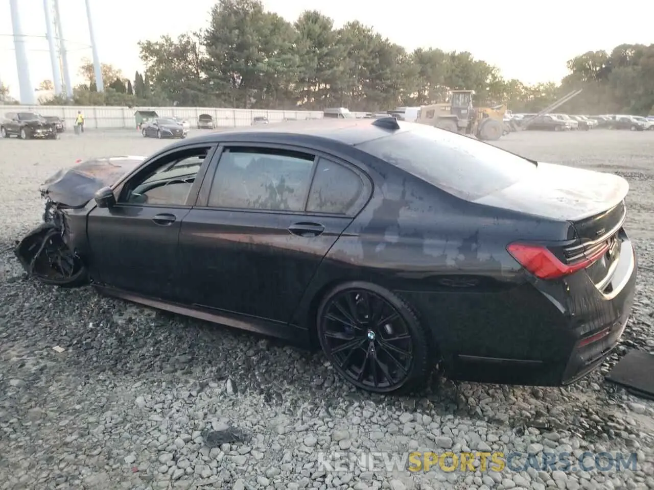 2 fotografías del automóvil dañado WBA7U2C09LCD15666 BMW 7 SERIES 2020