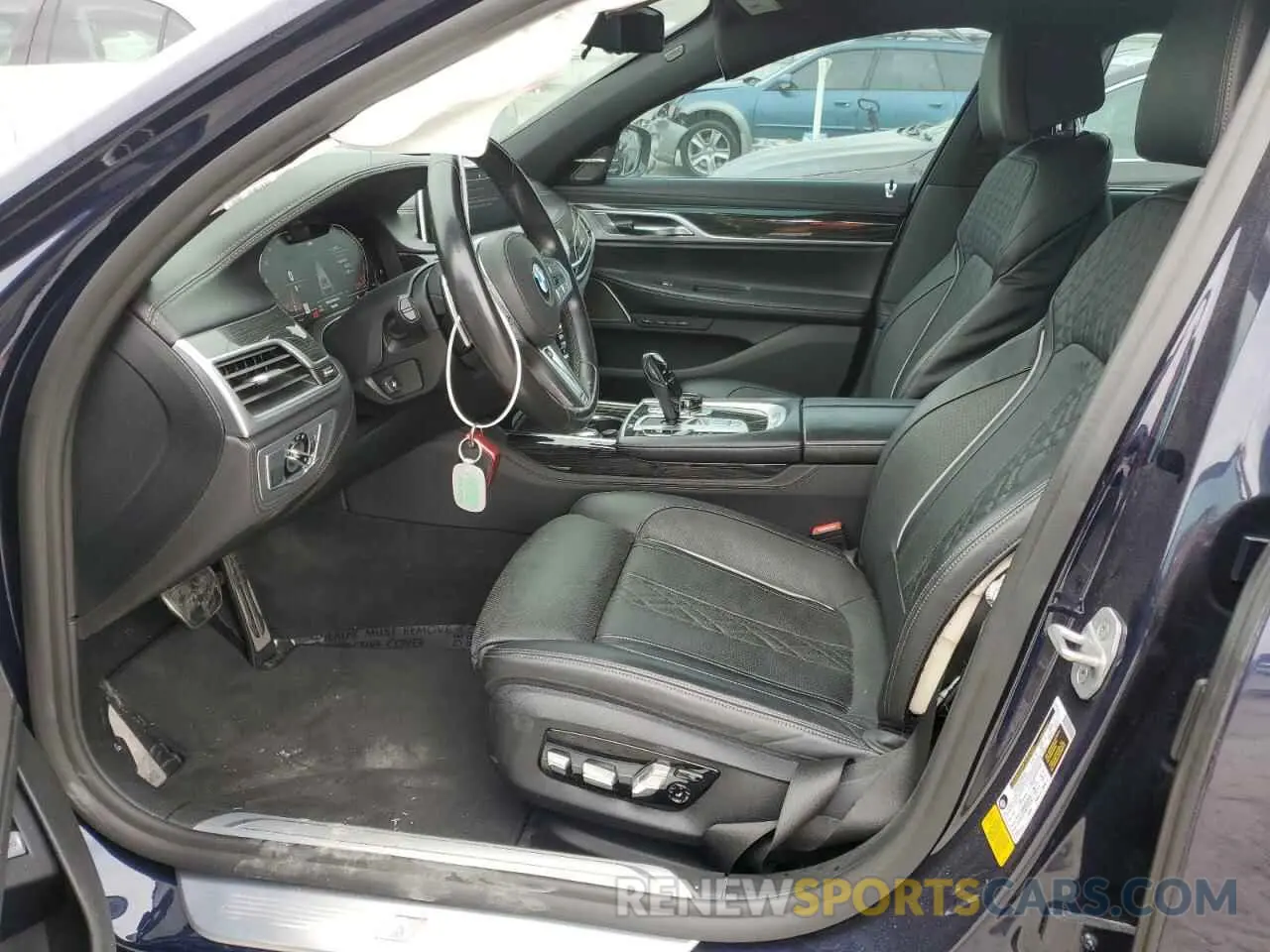 7 fotografías del automóvil dañado WBA7T2C03MCF63559 BMW 7 SERIES 2021