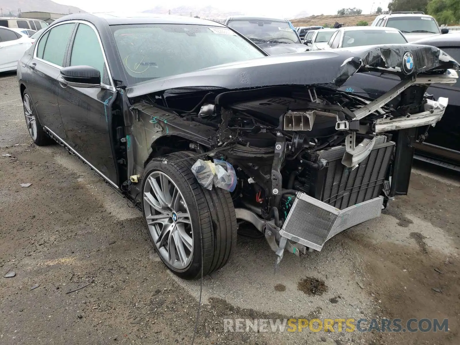 1 fotografías del automóvil dañado WBA7T2C06MCE54674 BMW 7 SERIES 2021